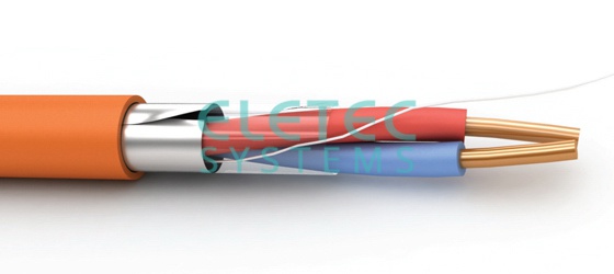 Кабель ЭЛЕТЭК КПСЭ нг(А)-FRHF 1х2х2,5 мм2 (1х2х1,8 мм), 200 м