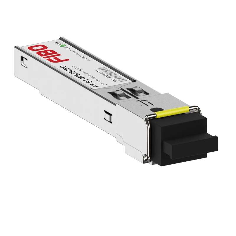 SFP Трансивер FIBO 1000BASE-BX20-DA SFP модуль 1550/1490нм 80км