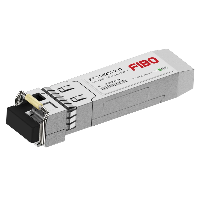SFP Трансивер FIBO 1000BASE-BX-U SFP модуль 1310/1550нм 3км